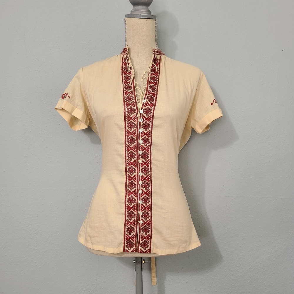Lucky Brand‎ Boho Top Size Medium NWOT